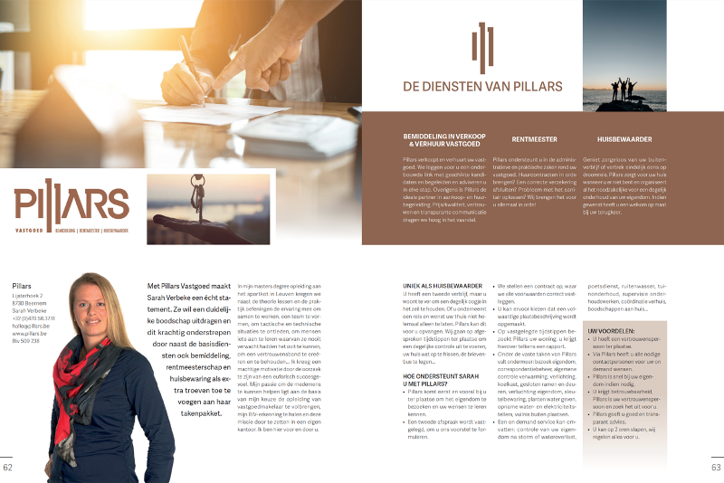 Article in Exclusief magazine nr 200