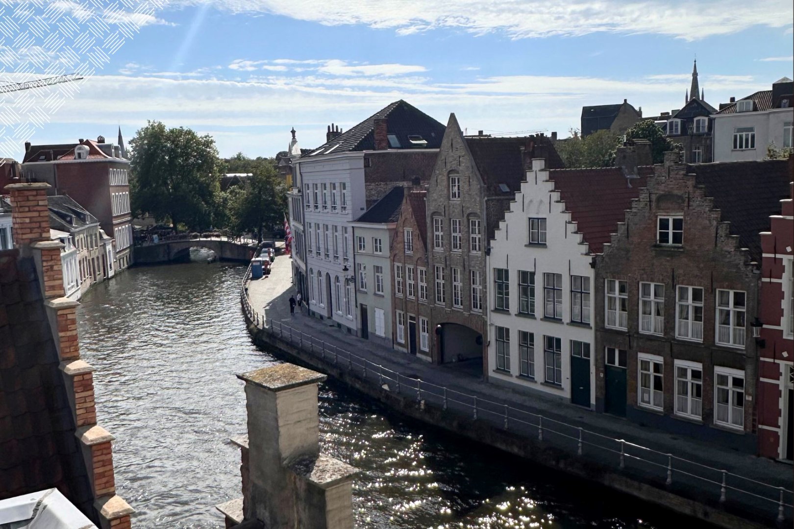 Einzigartiges Haus am Sint-Annarei 3 in Brügge.