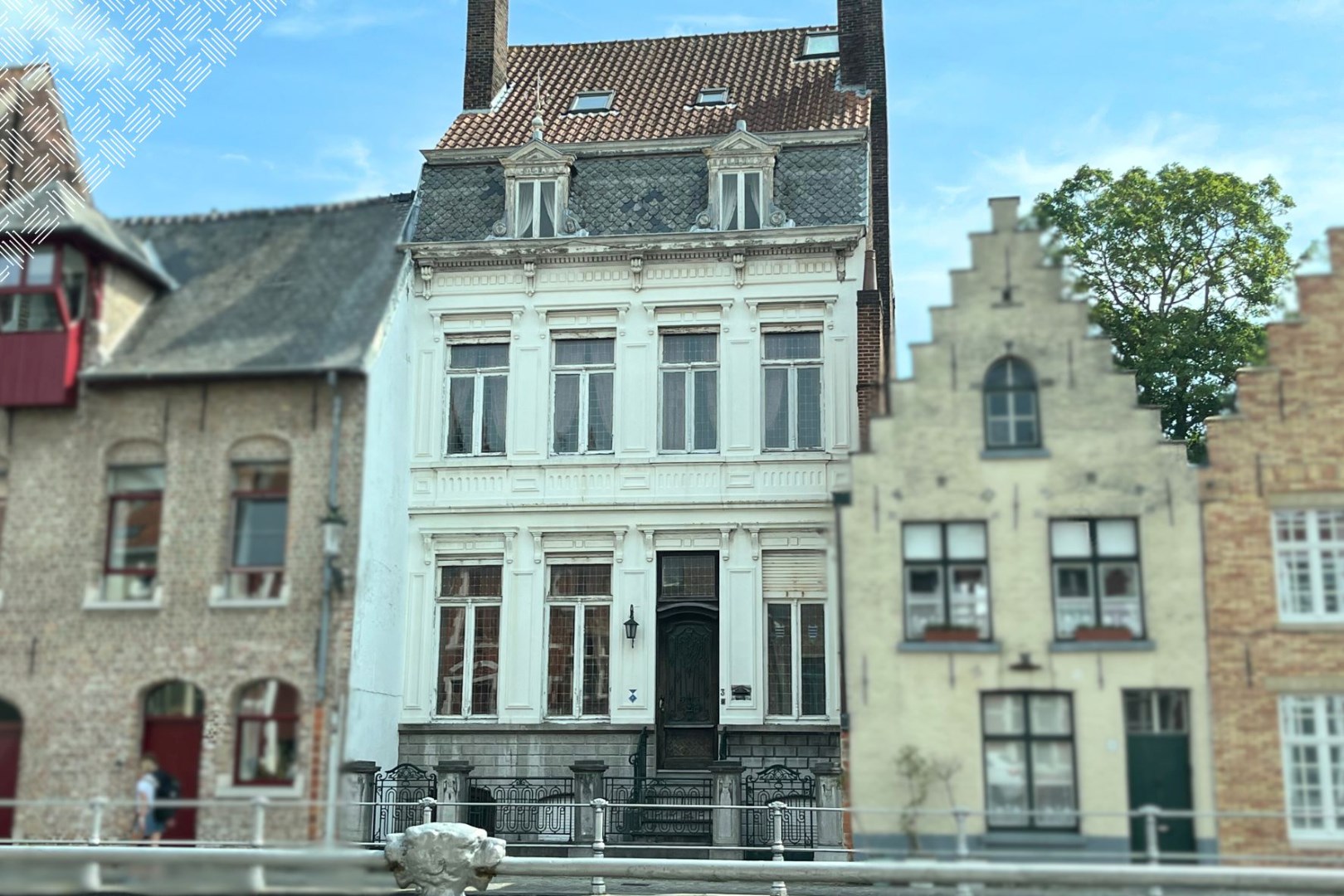 Einzigartiges Haus am Sint-Annarei 3 in Brügge.